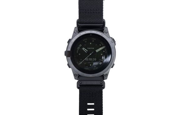 Garmin tactix 7 AMOLED Edition Smart Watch has a sapphire crystal lens